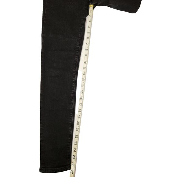 Madewell Roadtripper Bennet Black Skinny Jeans Women's Size 25 - Picture 3 of 8